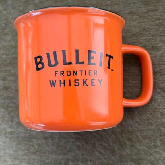 ๐ป3/$15 Orange Bulleit Whiskey Ceramic Coffee Mug - Picture 5 of 5